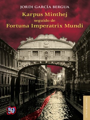 cover image of Karpus Minthej seguido de Fortuna Imperatrix Mundi